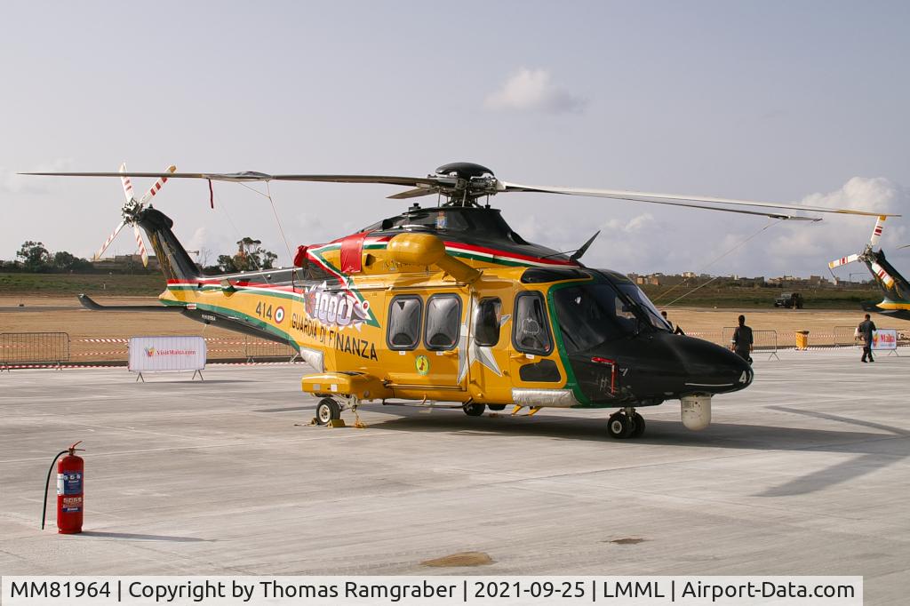 MM81964, AgustaWestland AW-139 C/N 31874, Italy - Guardia di Finanza Agusta Westland AW-139