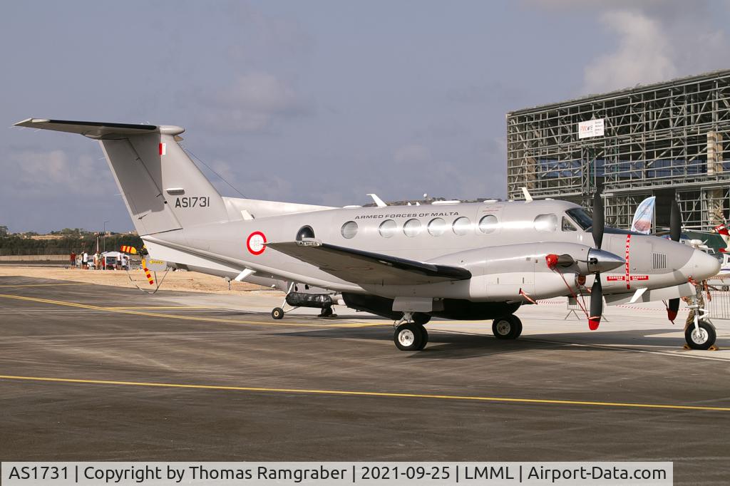 AS1731, 2015 Beechcraft B200GT C/N BY-249, Malta - Armed Forces Beechcraft 200GT Super King Air