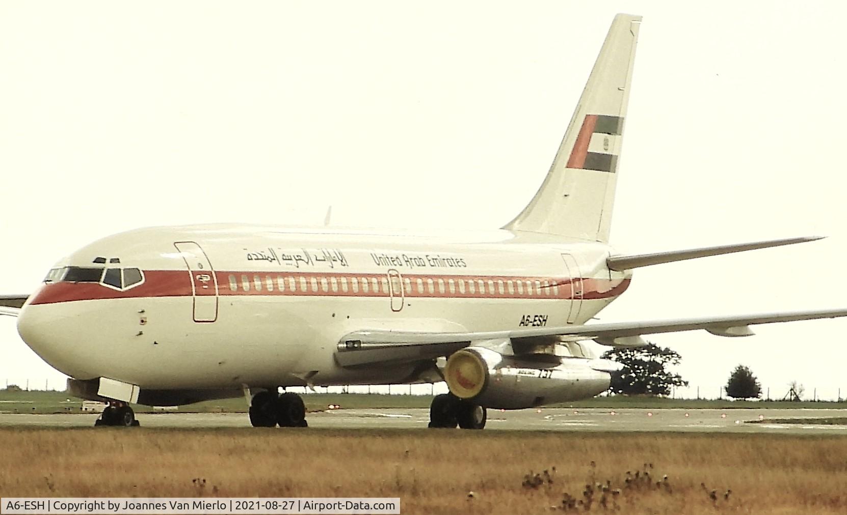 A6-ESH, 2000 Airbus VC-1A (A319-133/CJ) C/N 0910, Slide scan