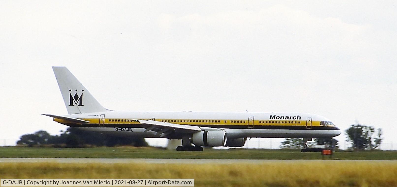 G-DAJB, 1987 Boeing 757-2T7 C/N 23770, Slide scan
