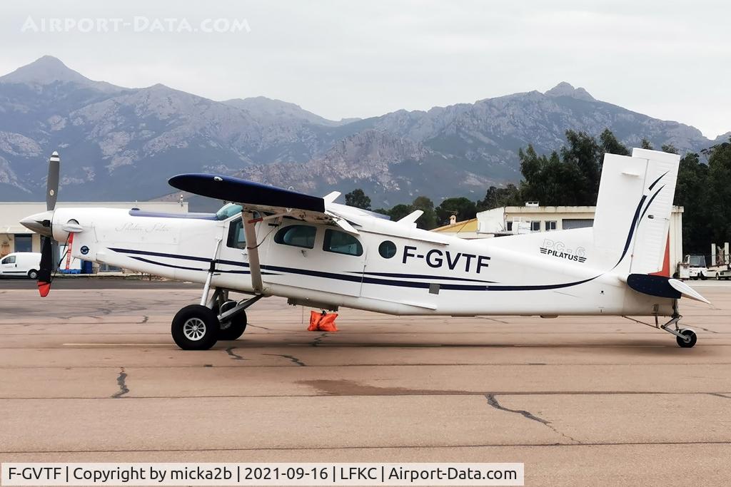 F-GVTF, Pilatus PC-6/B2-H4 Turbo Porter C/N 915, Parked