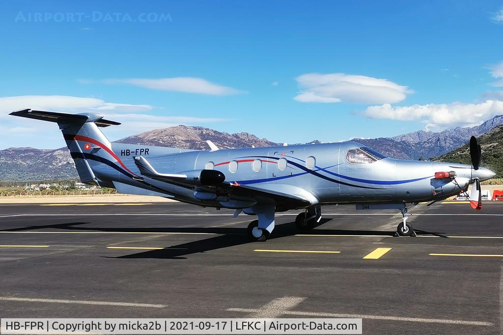 HB-FPR, 2004 Pilatus PC-12/45 C/N 544, Parked