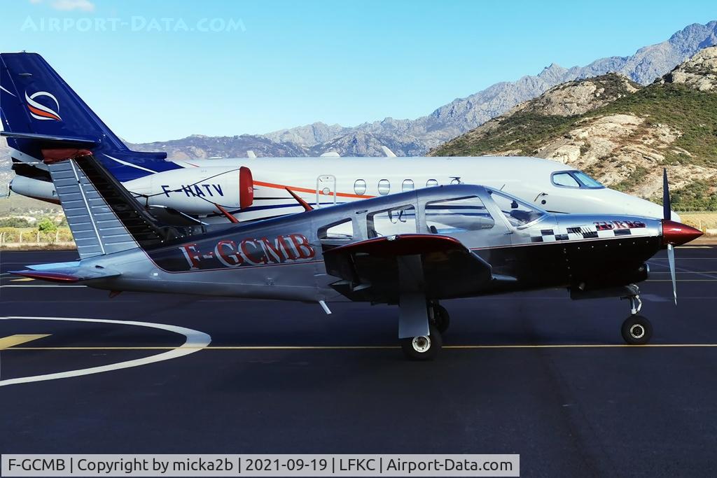 F-GCMB, 1977 Piper PA-28R-201T Cherokee Arrow III C/N 28R-7703087, Parked