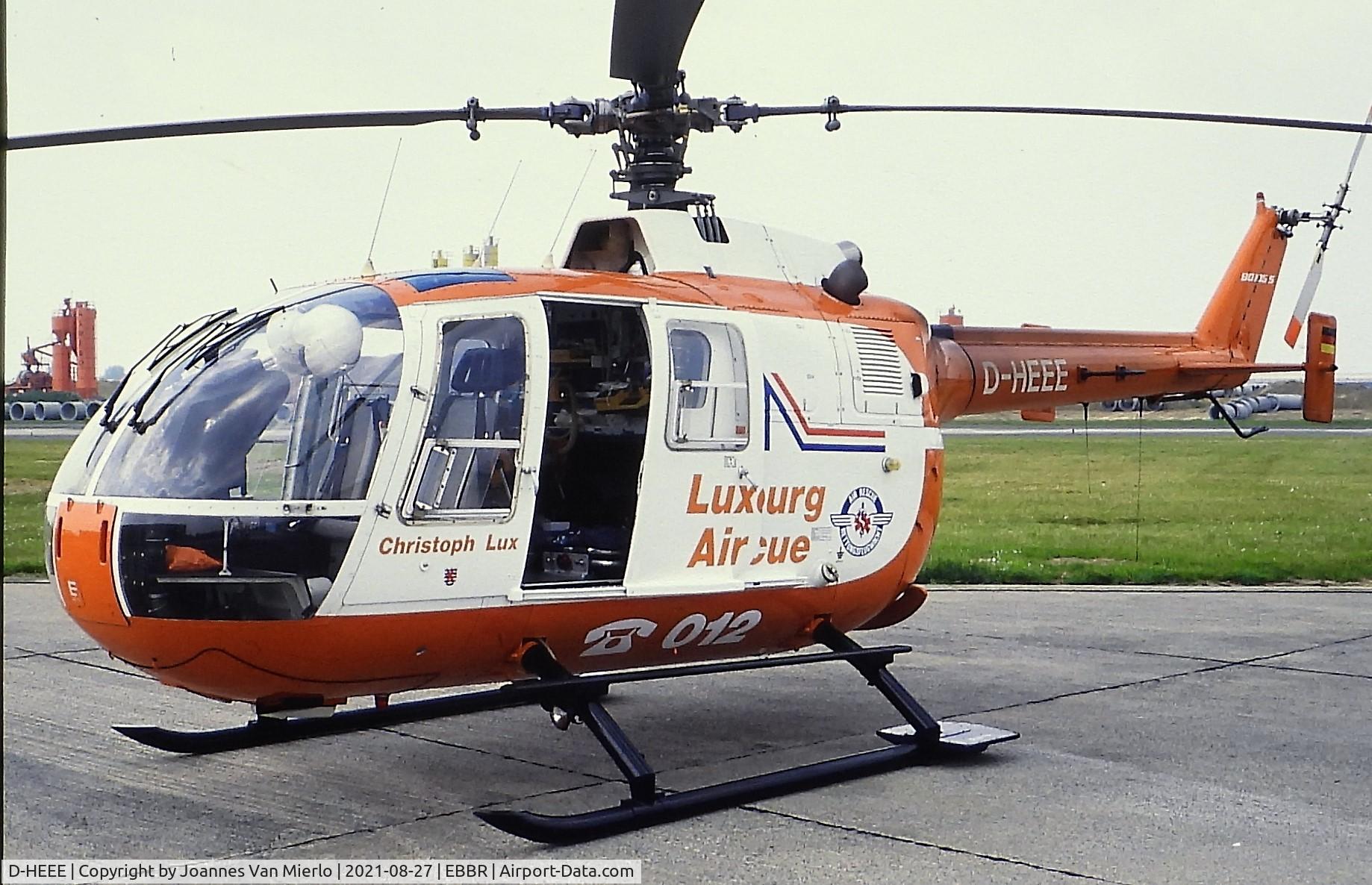 D-HEEE, MBB Bo-105CBS C/N S-713, Slide scan