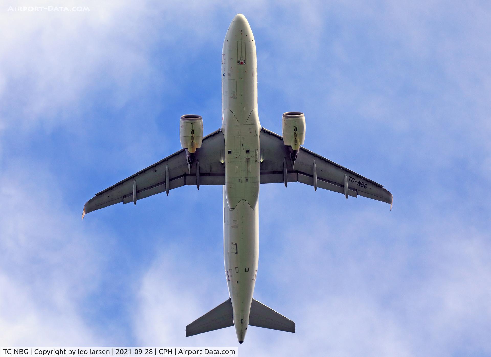 TC-NBG, 2016 Airbus A320-251N C/N 7359, Copenhagen 28.9.2021