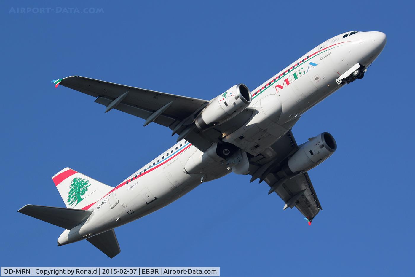 OD-MRN, 2010 Airbus A320-232 C/N 4339, at bru