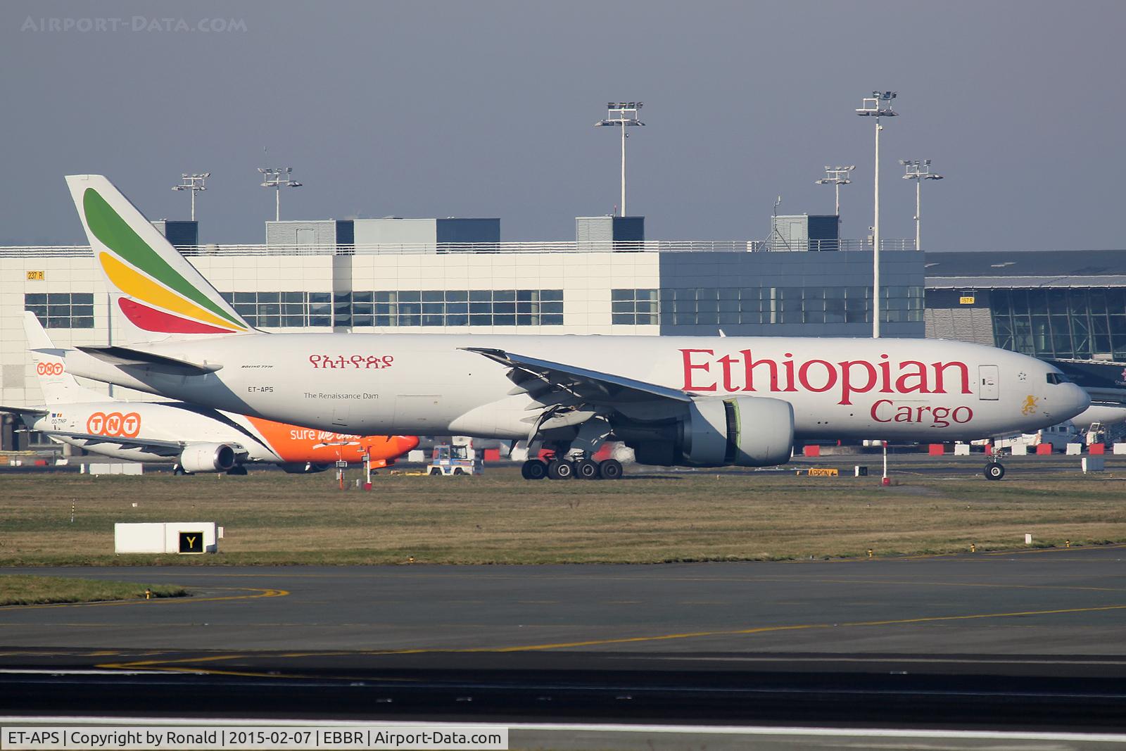 ET-APS, 2012 Boeing 777-F6N C/N 41846, at bru