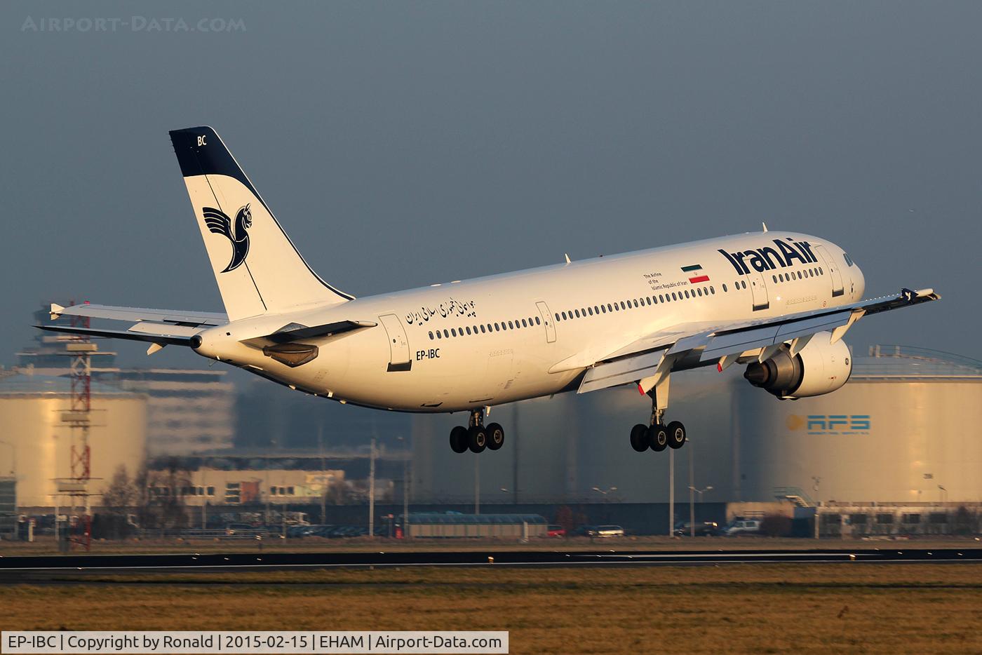 EP-IBC, 1992 Airbus A300B4-605R C/N 632, at spl