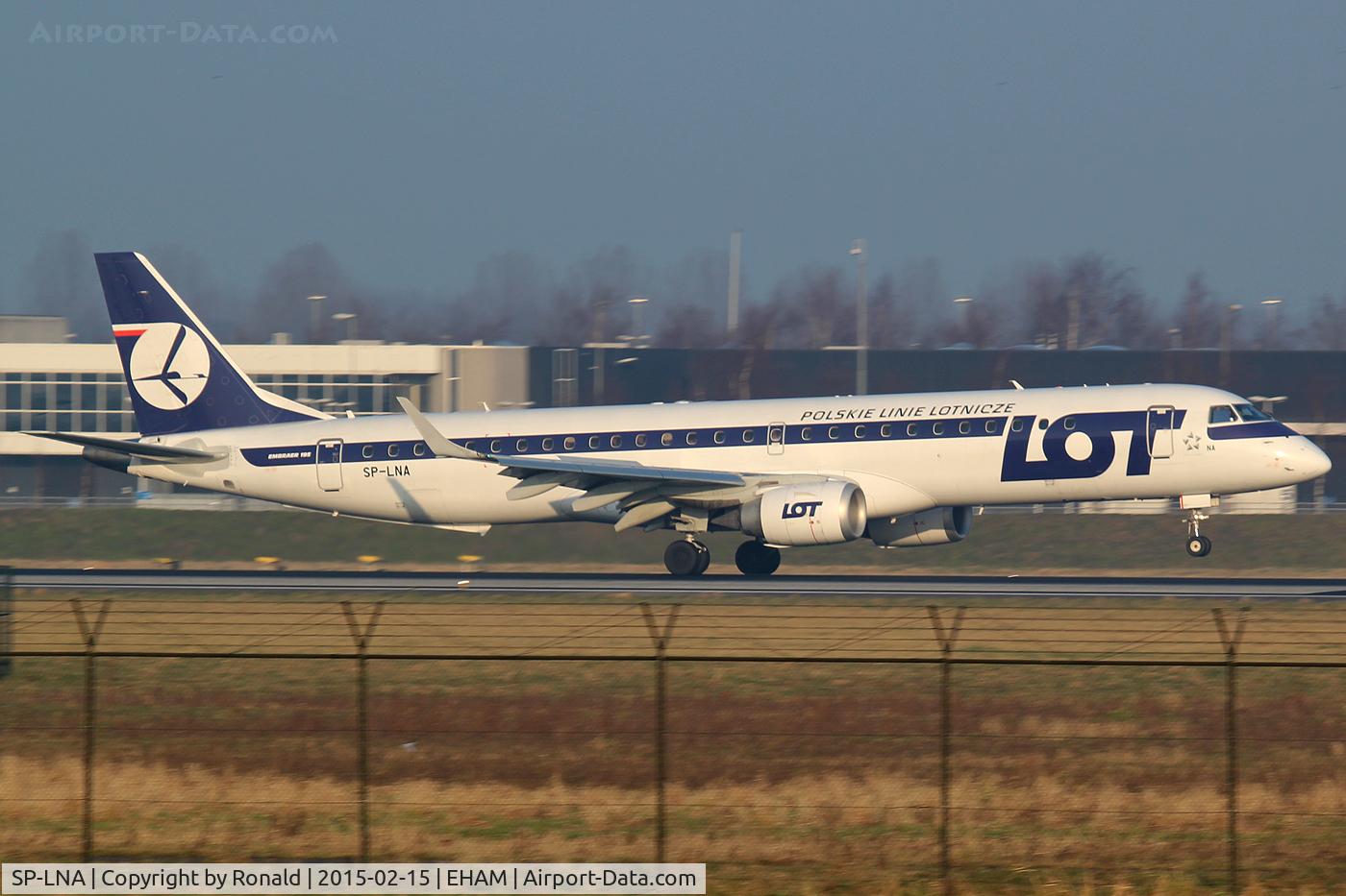 SP-LNA, 2011 Embraer 195LR (ERJ-190-200LR) C/N 19000415, at spl
