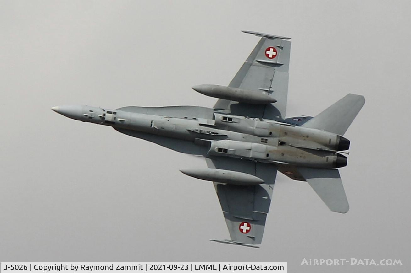 J-5026, 1999 McDonnell Douglas F/A-18C Hornet C/N 1375/SFC026, McDonnell Douglas FA-18C Hornet J-5026 Swiss Air Force