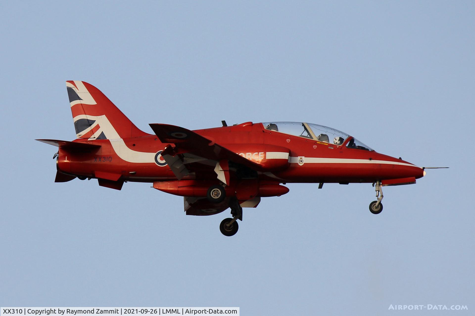 XX310, 1980 Hawker Siddeley Hawk T.1W C/N 145/312135, HS Hawk T1W XX310 Red Arrows Royal Air Force