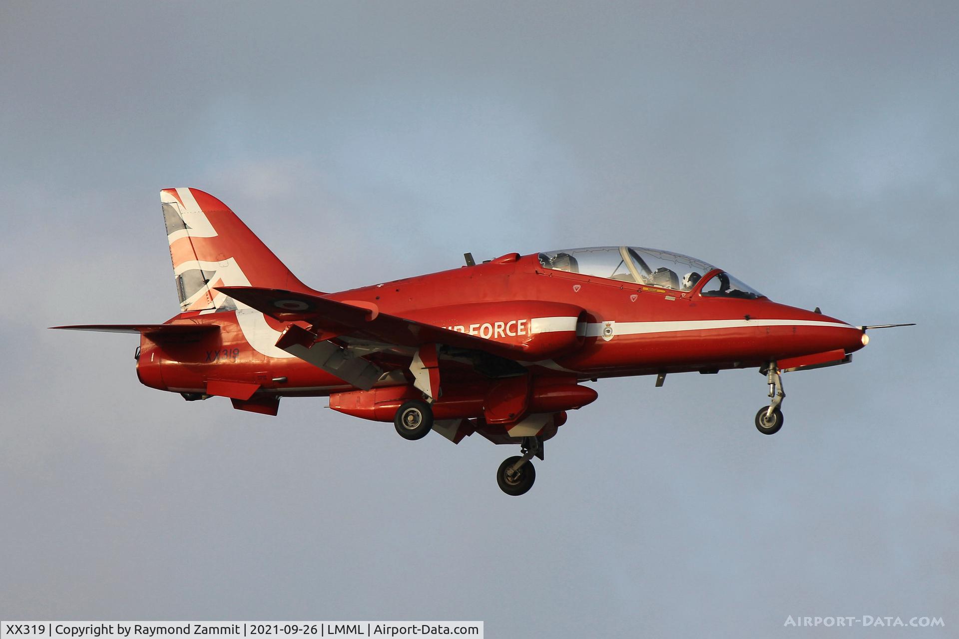 XX319, 1980 Hawker Siddeley Hawk T.1A C/N 162/312144, HS Hawk T1A XX319 Red Arrows Royal Air Force