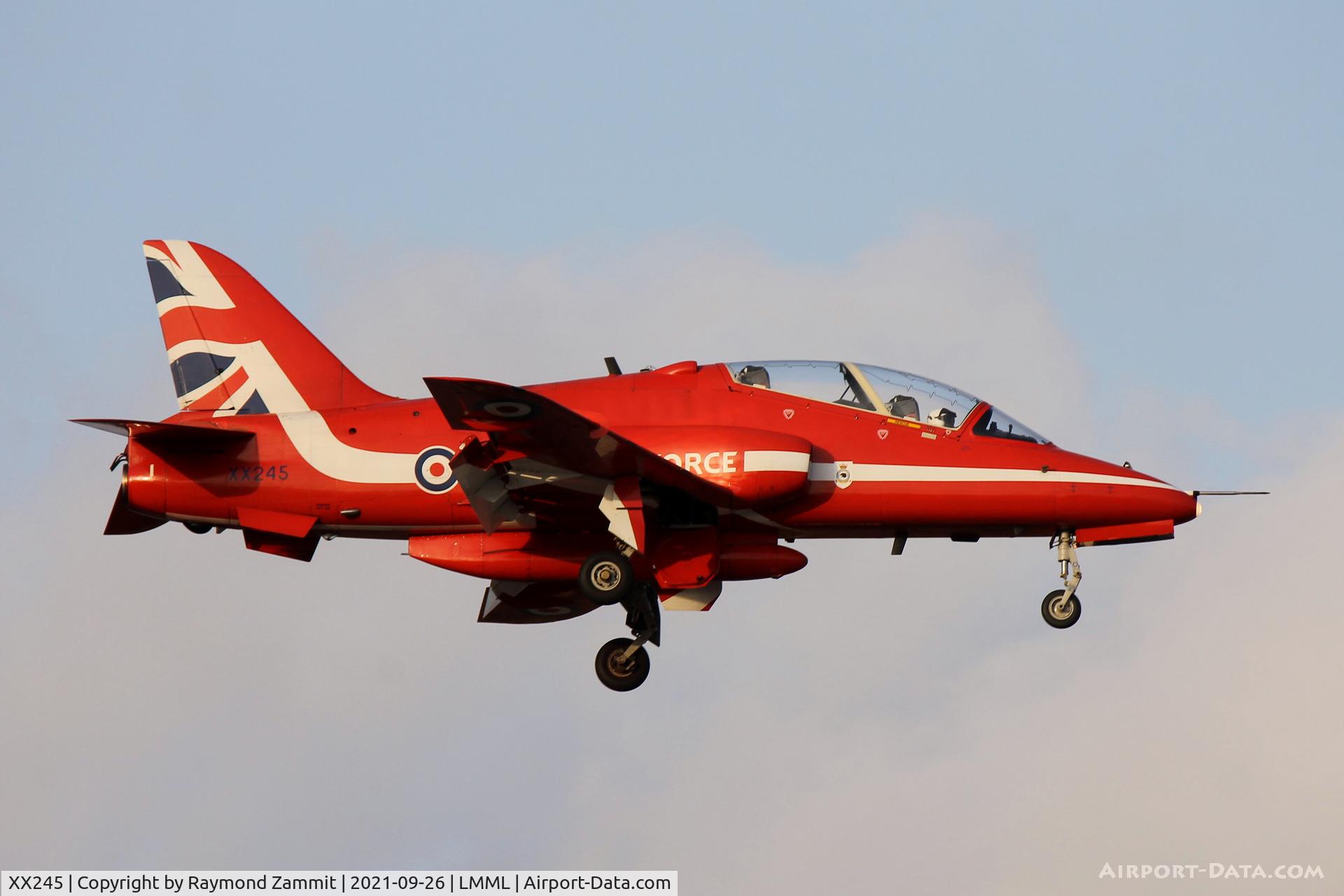 XX245, 1978 Hawker Siddeley Hawk T.1 C/N 081/312081, HS Hawk T1 XX245 Red Arrows Royal Air Force