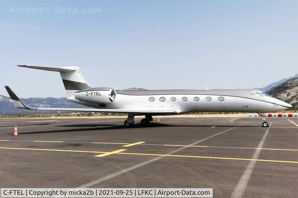 C-FTEL, 2014 Gulfstream Aerospace GV-SP C/N 5464, Parked