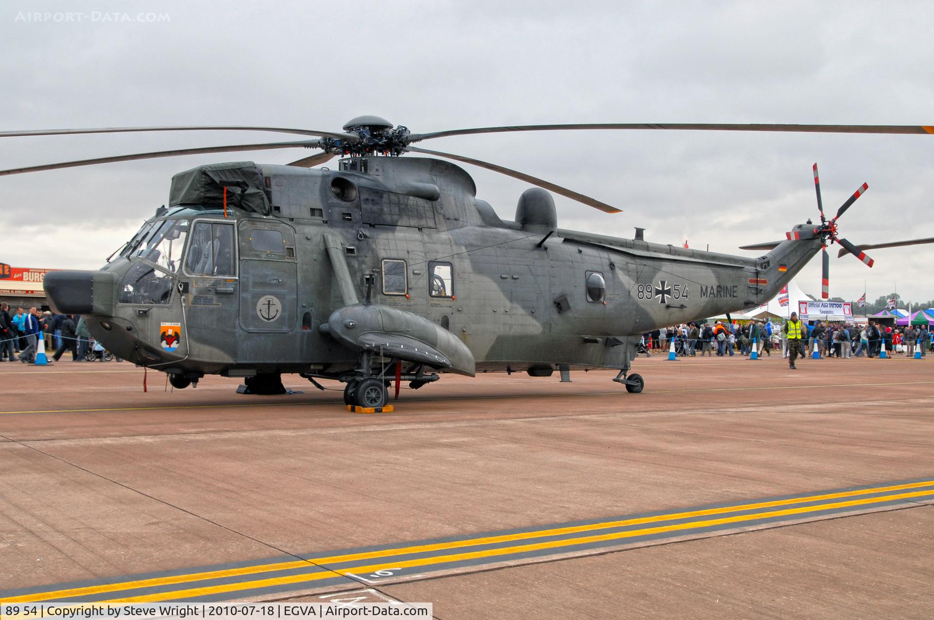 89 54, 1973 Westland Sea King Mk.41 C/N wa758, Royal International Air Tattoo 2010 RAF Fairford UK