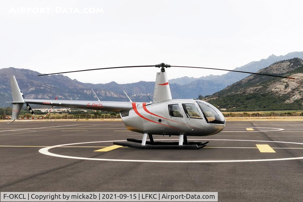 F-OKCL, Robinson R44 Clipper II C/N 11135, Parked