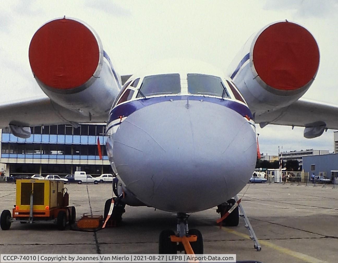 CCCP-74010, Antonov 74 C/N 00000000000, Slide scan
