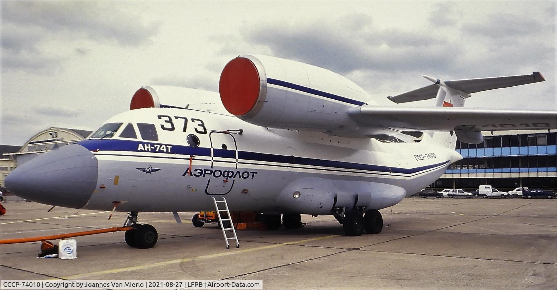 CCCP-74010, Antonov 74 C/N 00000000000, Slide scan