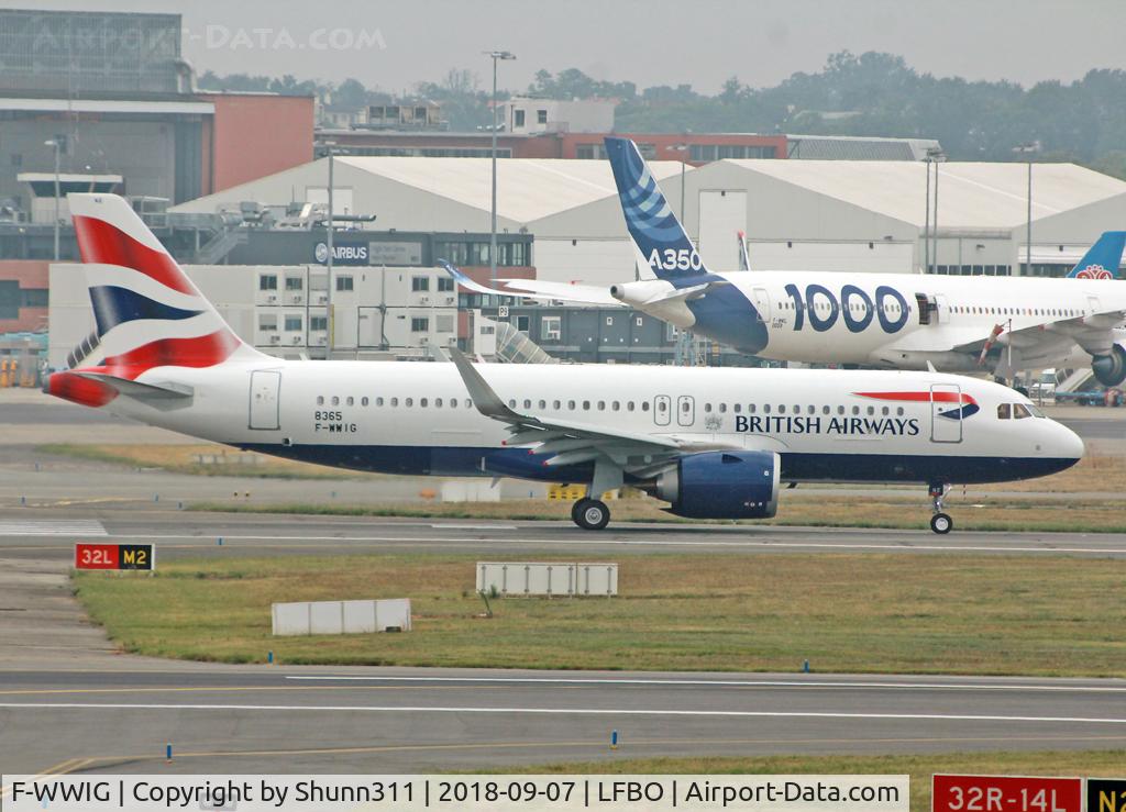 F-WWIG, 2018 Airbus A320-251N C/N 8365, C/n 8365 - To be G-TTNE