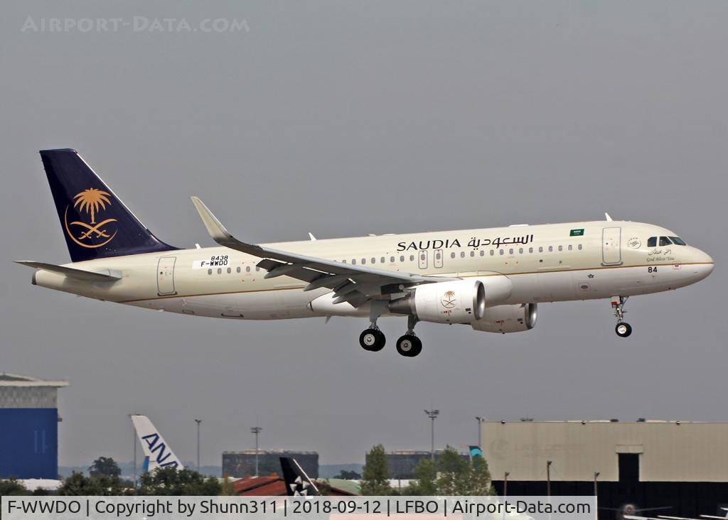 F-WWDO, 2018 Airbus A320-214 C/N 8438, C/n 8438 - To be HZ-AS84