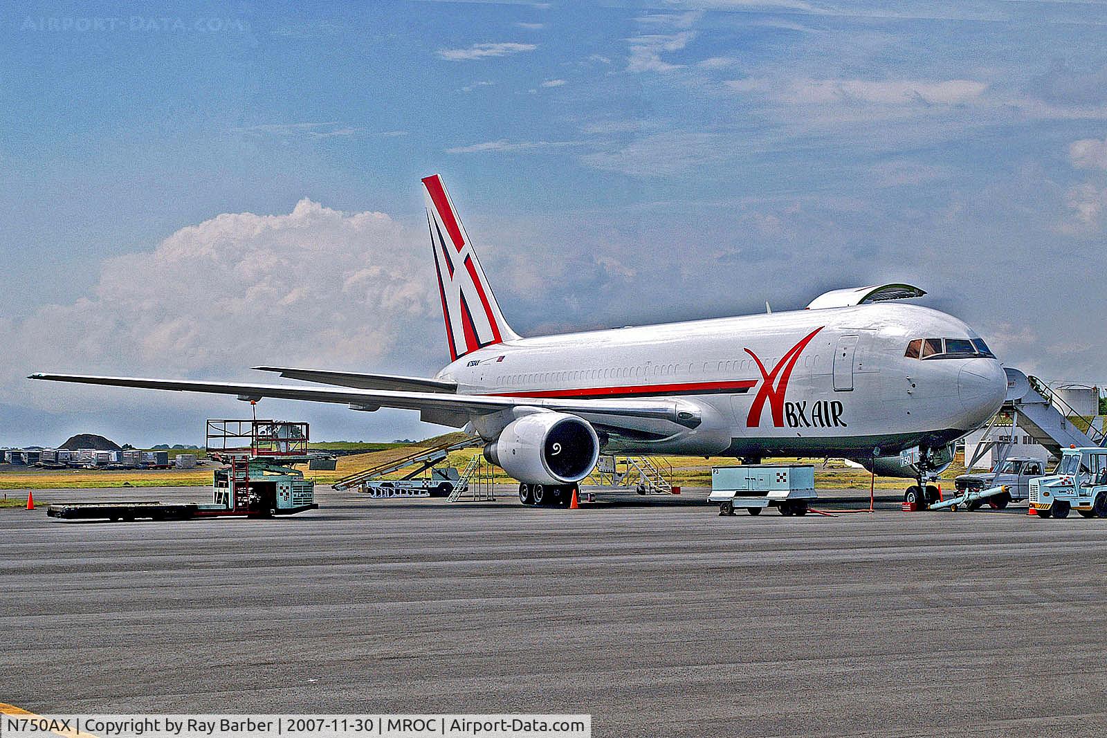 N750AX, 1984 Boeing 767-232 C/N 22227, N750AX   Boeing 767-232(F) [22227] (ABX Air) San Jose-Juan Santamaria Int'l~TI 30/11/2007