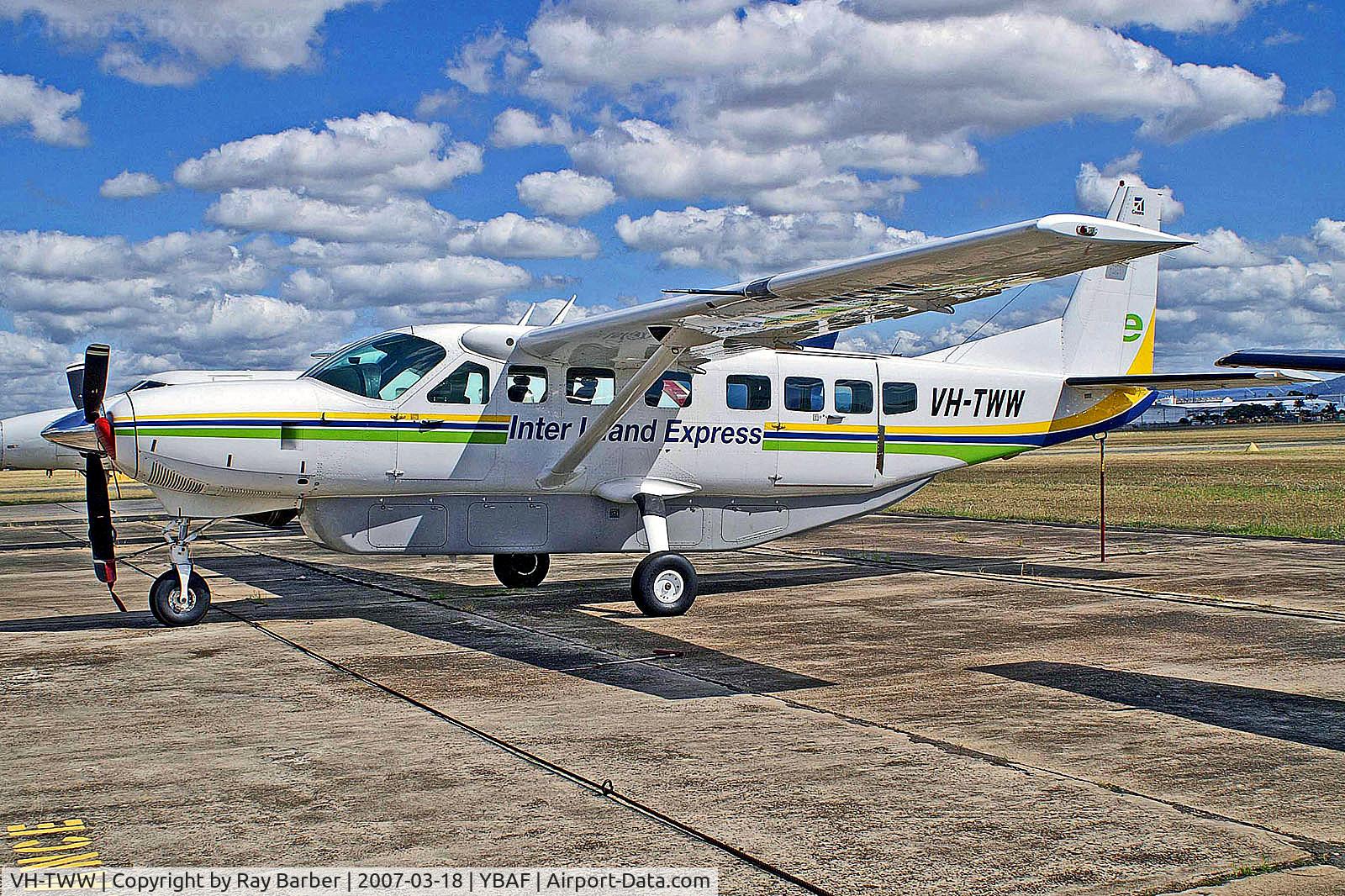 VH-TWW, 1997 Cessna 208B Grand Caravan C/N 208B0649, VH-TWW   Cessna 208B Grand Caravan [208B-0649] (Inter Island Express) Brisbane-Archerfield~VH 18/03/2007