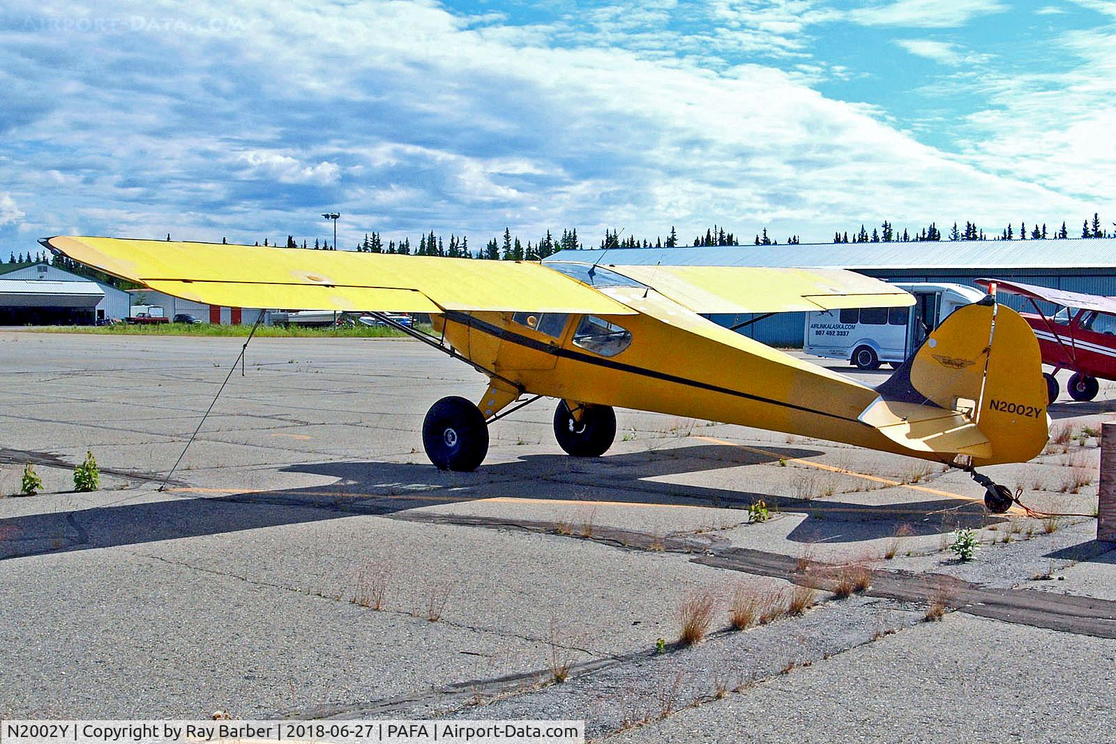 N2002Y, 1979 Taylorcraft F-19 Sportsman C/N F-143, N2002Y   Taylorcraft F-19 [F-143] Fairbanks~G 27/06/2018