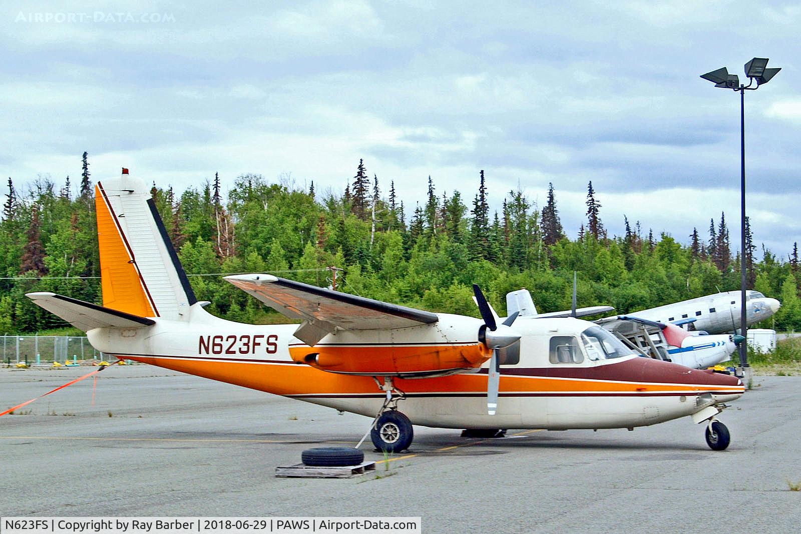 N623FS, 1957 Aero Commander 560-E C/N 578, N623FS   Aero Commander Twin Commander 560E [578-26] Wasilla~N 29/06/2018