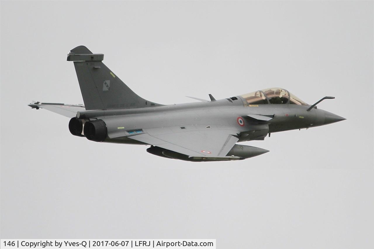 146, Dassault Rafale C C/N 146, Dassault Rafale C, Climbing from rwy 26, Landivisiau Naval Air Base (LFRJ) Tiger Meet 2017