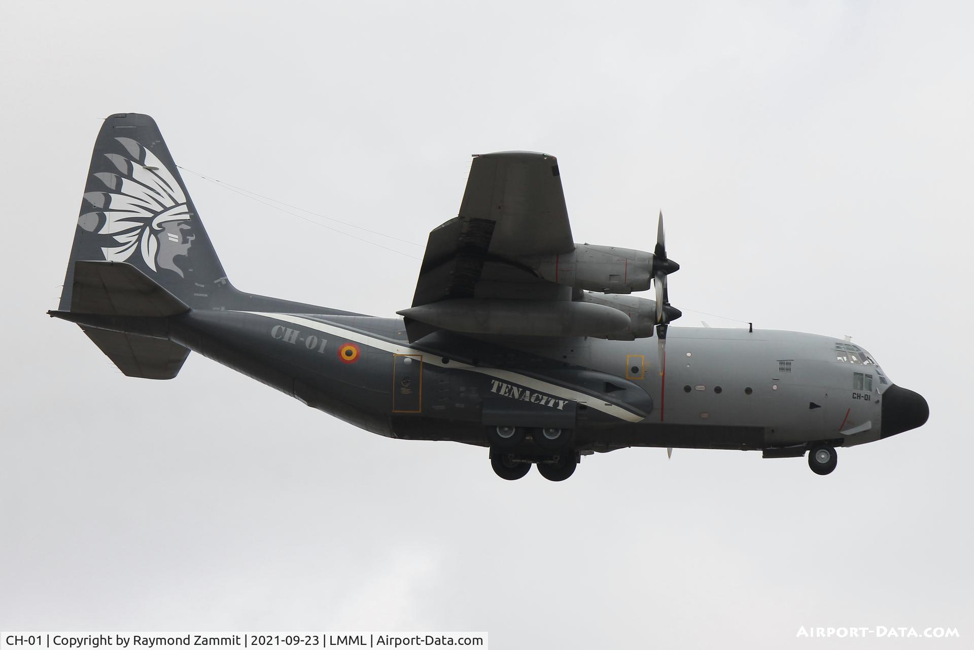 CH-01, 1971 Lockheed C-130H Hercules C/N 382-4455, Lockheed C-130H Hercules CH-01 Belgian Air Force