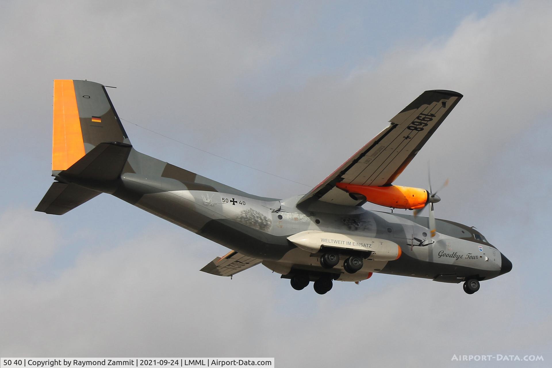 50 40, Transall C-160D C/N D62, Transall C-160D 50+40 German Air Force