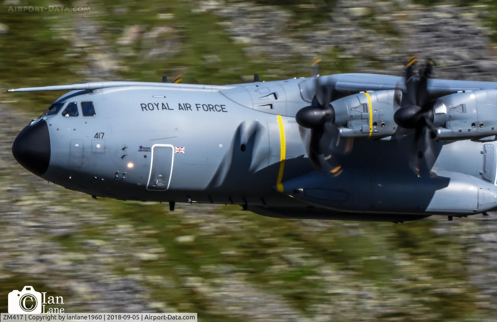 ZM417, 2017 Airbus A400M Atlas C.1 C/N 060, LFA17