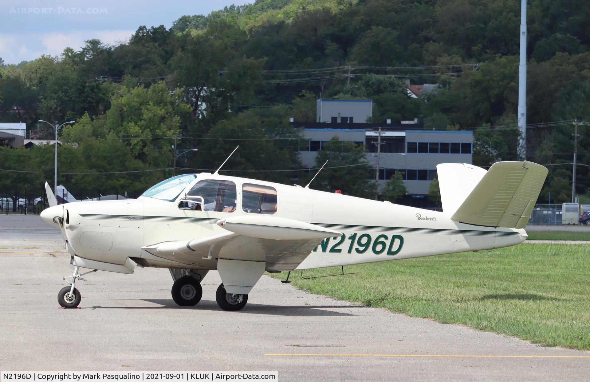N2196D, 1953 Beech D35 C/N D-3543, Beech D35