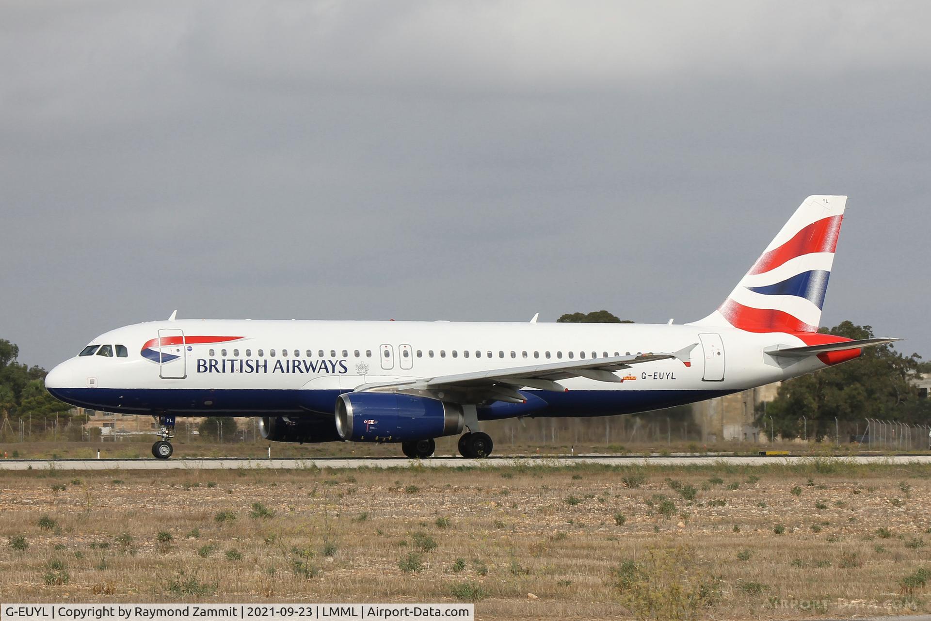 G-EUYL, 2011 Airbus A320-232 C/N 4725, A320 G-EUYL British Airways