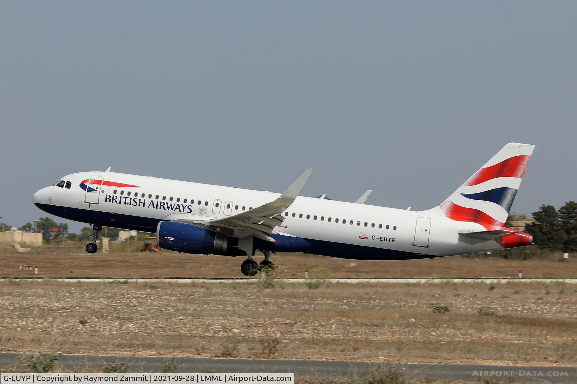 G-EUYP, 2013 Airbus A320-232 C/N 5784, A320 G-EUYP British Airways