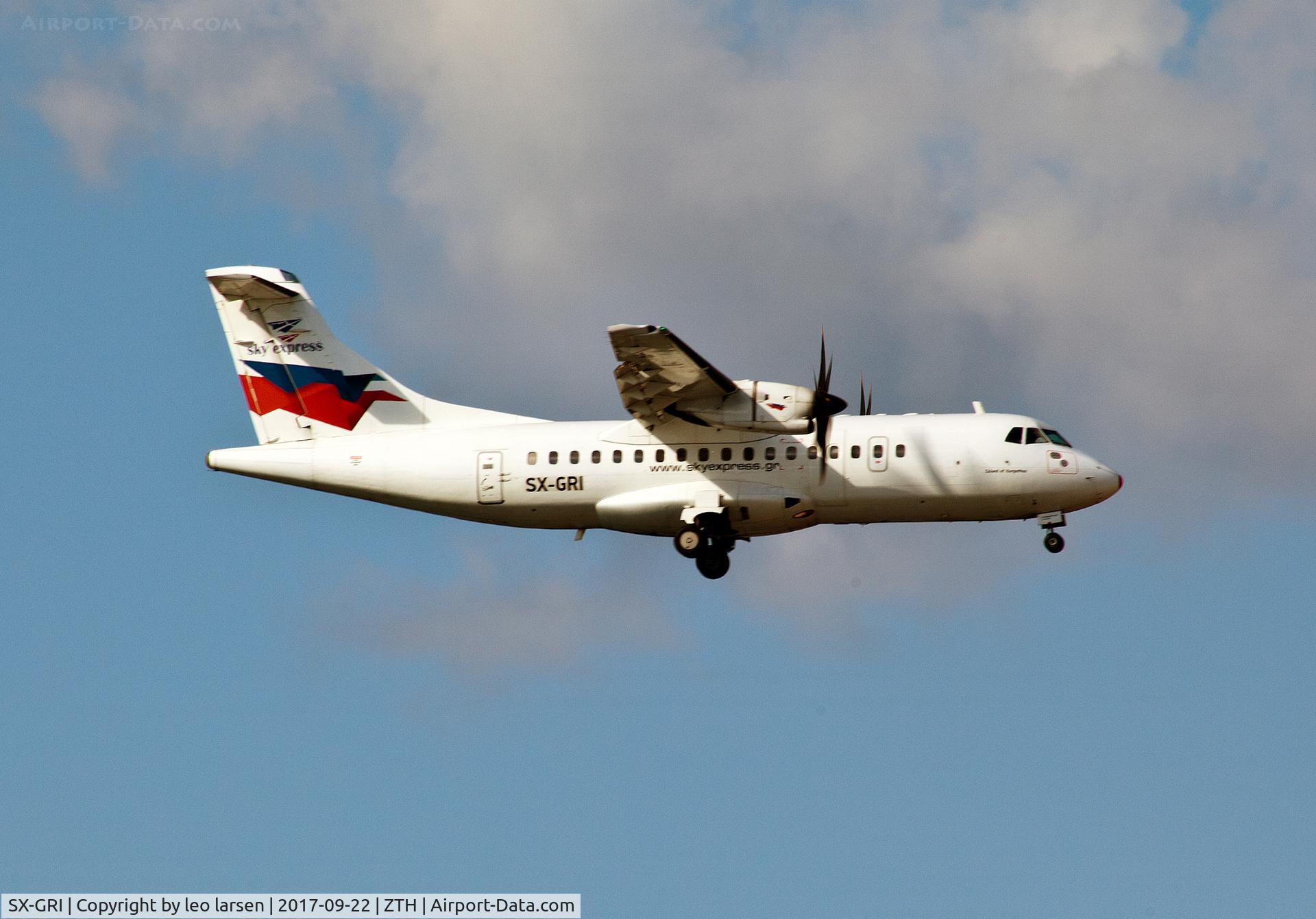 SX-GRI, 1997 ATR 42-500 C/N 534, Zakynthos Greece 22.9.2017