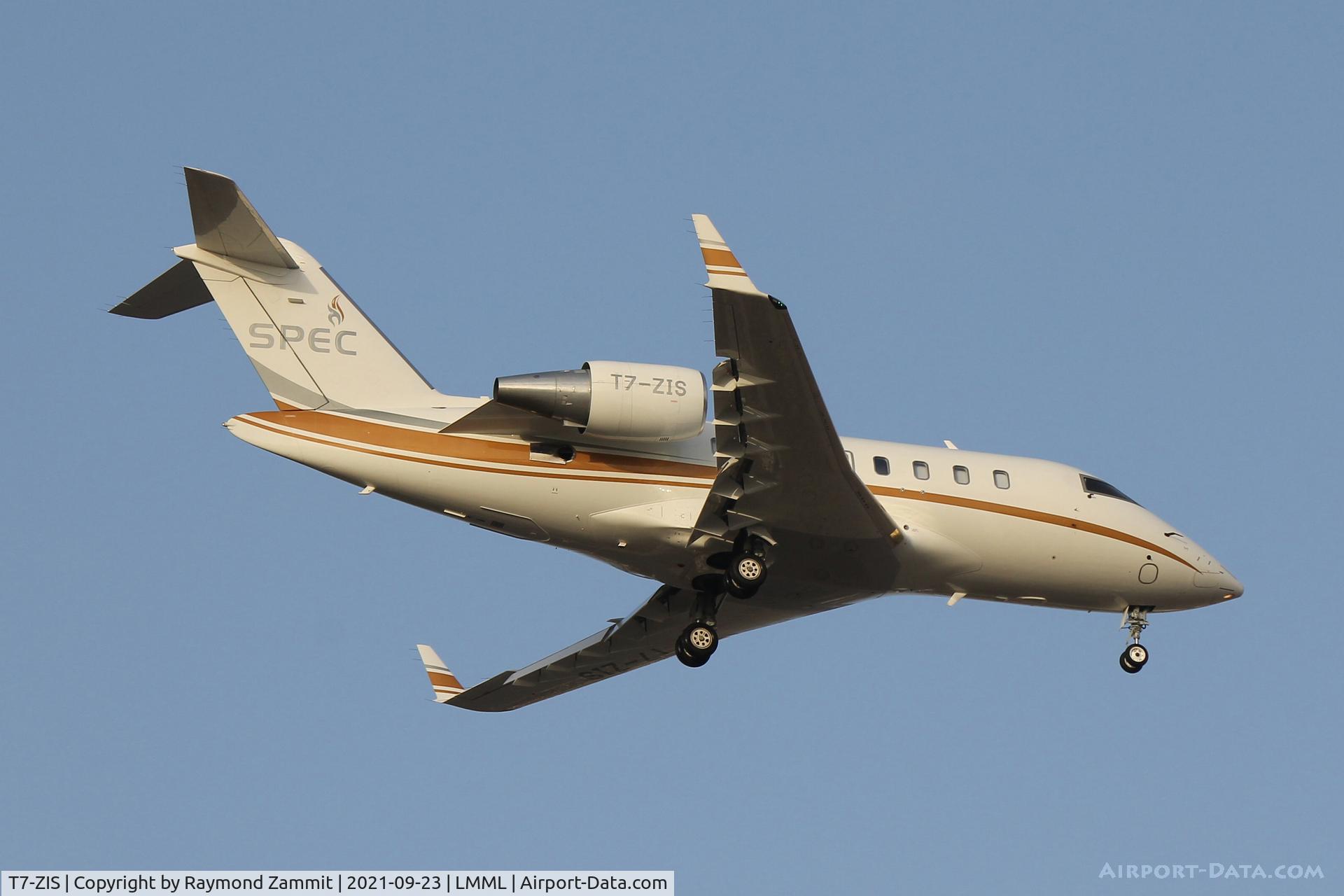 T7-ZIS, , Bombardier CL-600 Challenger 650 T7-ZIS