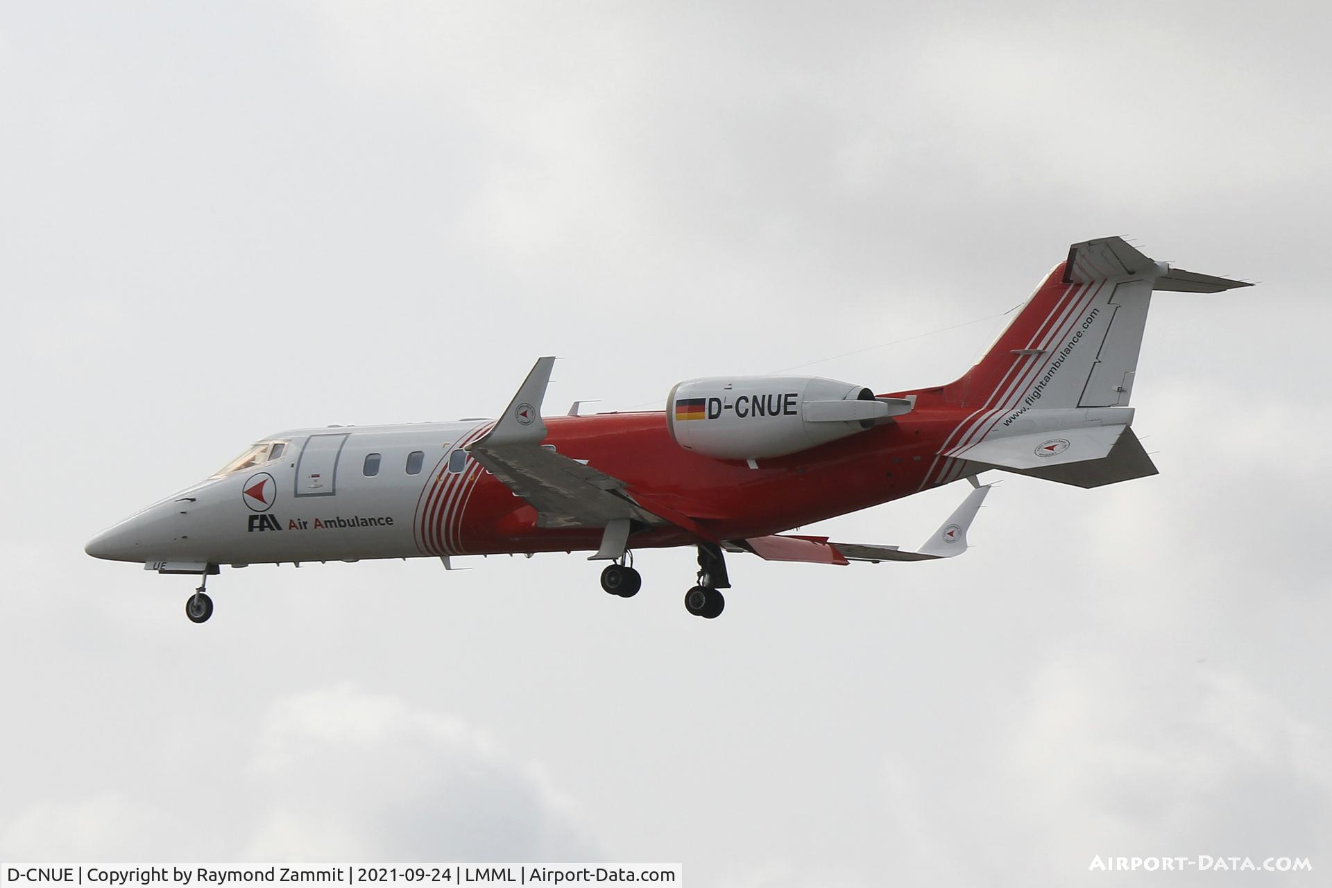 D-CNUE, 1999 Learjet 60 C/N 60-170, Learjet60 D-CNUE FAI Air Ambulance