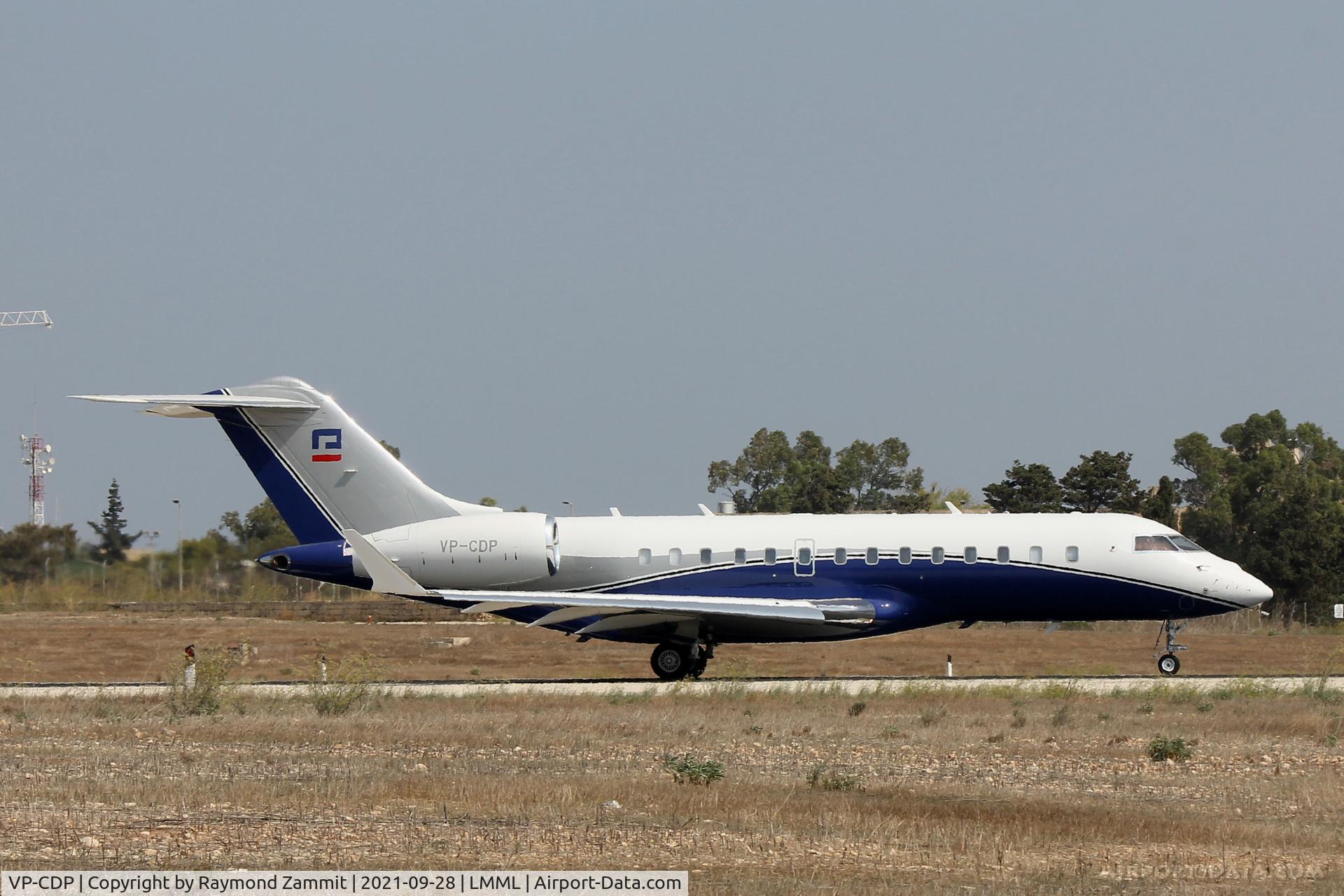VP-CDP, 2015 Bombardier BD-700-1A11 Global Express 5000 C/N 9690, Bombardier BD-700 Global Express 5000 VP-CDP Jet Aviation Bussiness Jets