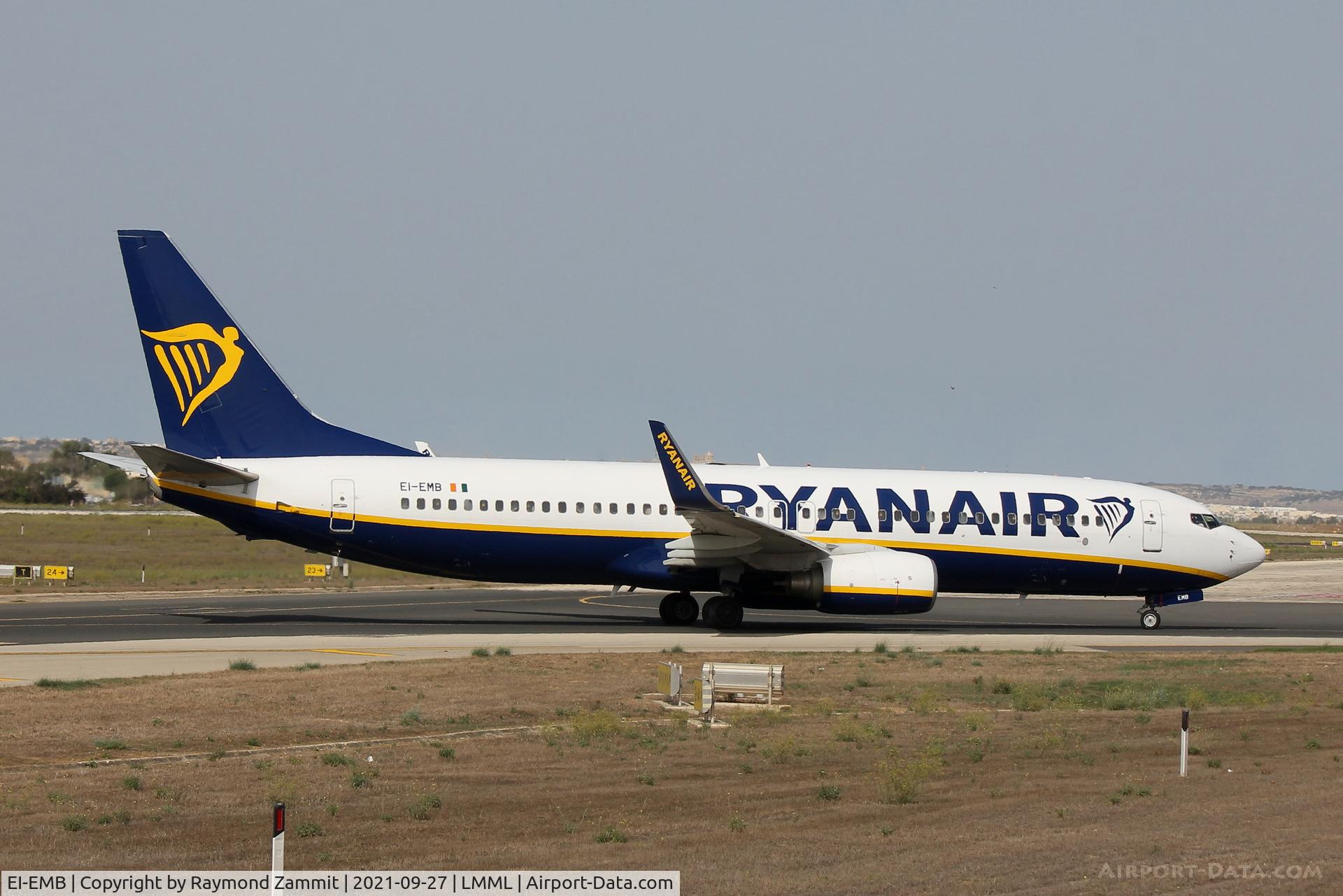 EI-EMB, 2010 Boeing 737-8AS C/N 38511, B737-800 EI-EMB Ryan Air