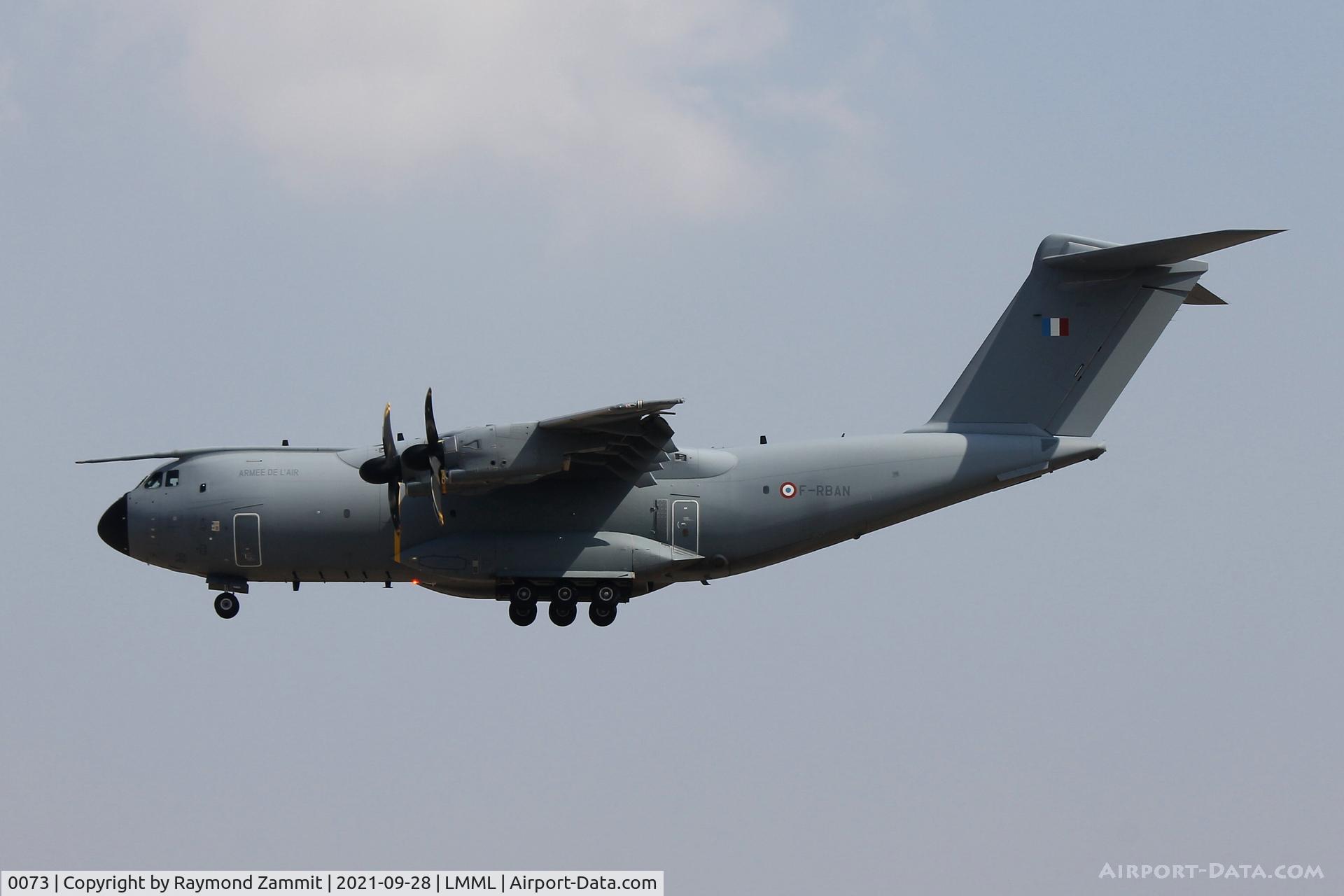 0073, 2018 Airbus A400M Atlas C/N 073, Airbus A400M Atlas 0073 French Air Force