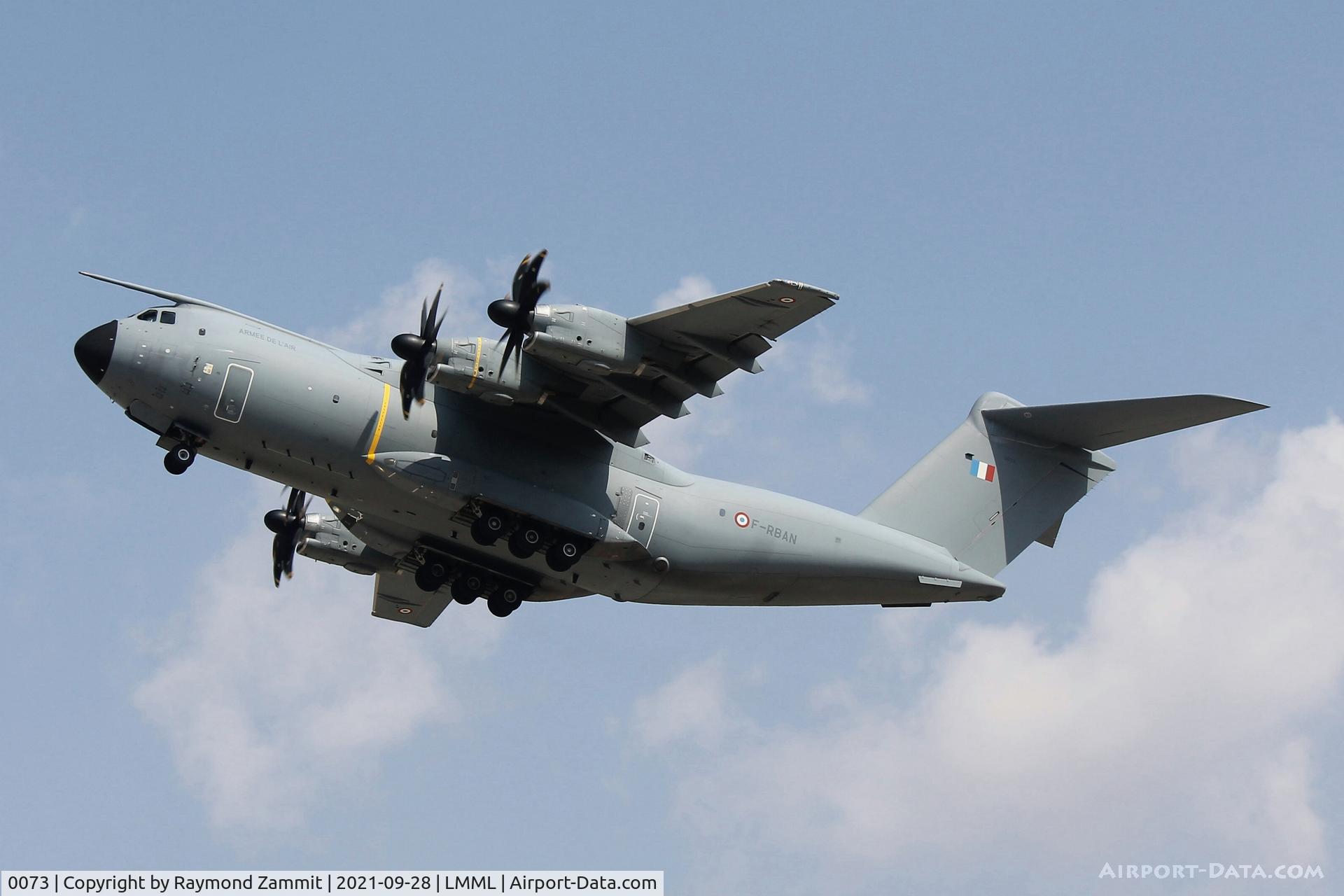 0073, 2018 Airbus A400M Atlas C/N 073, Airbus A400M Atlas 0073 French Air Force