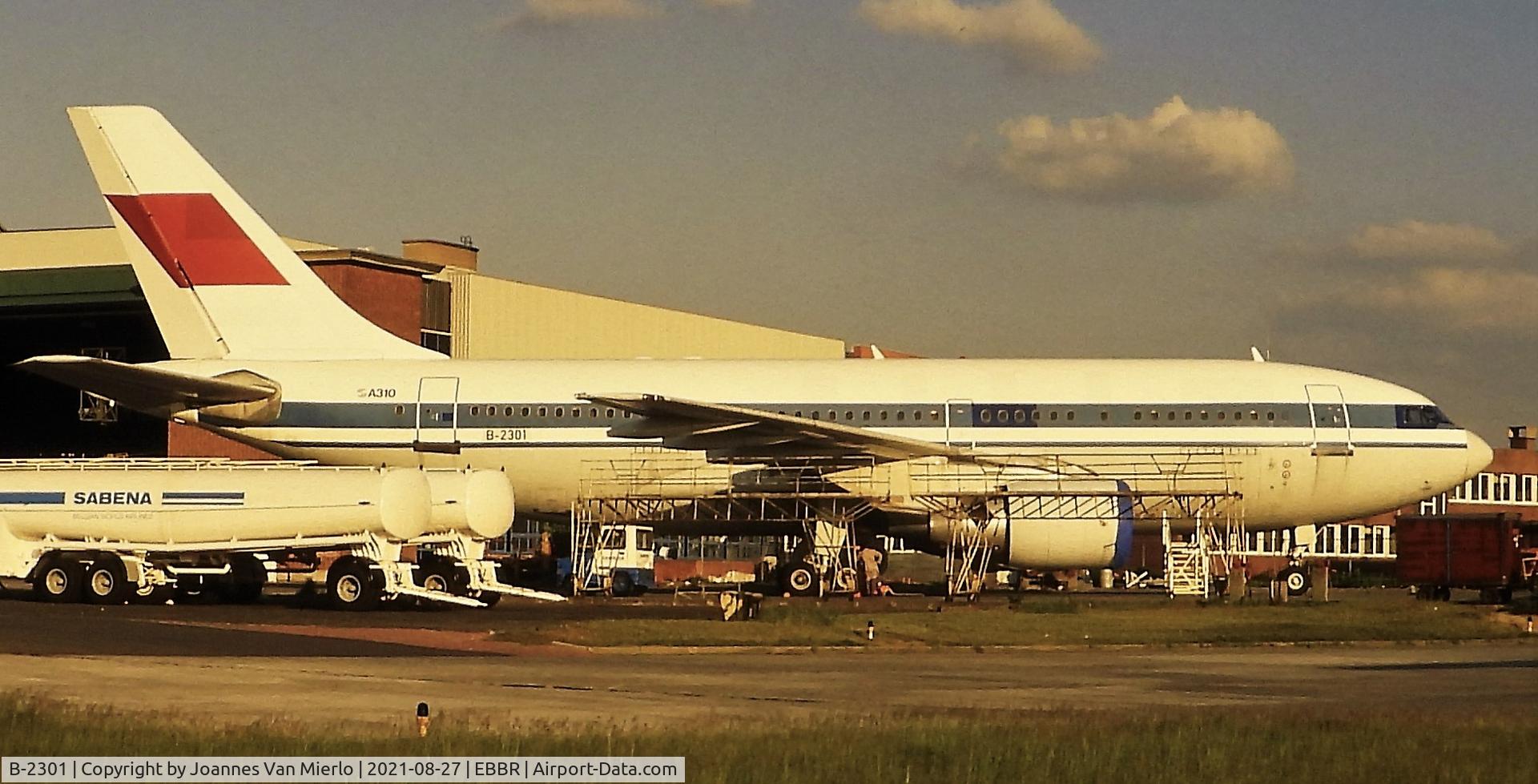 B-2301, 1984 Airbus A310-222 C/N 311, Slide scan