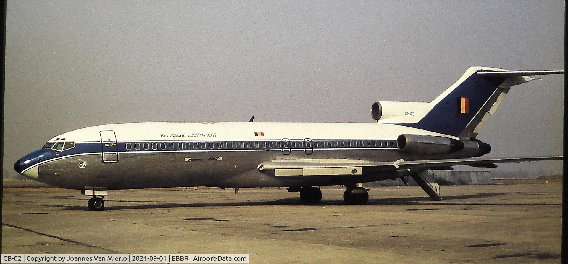 CB-02, 1967 Boeing 727-29C C/N 19403, Ex-sabena colors Scan slide