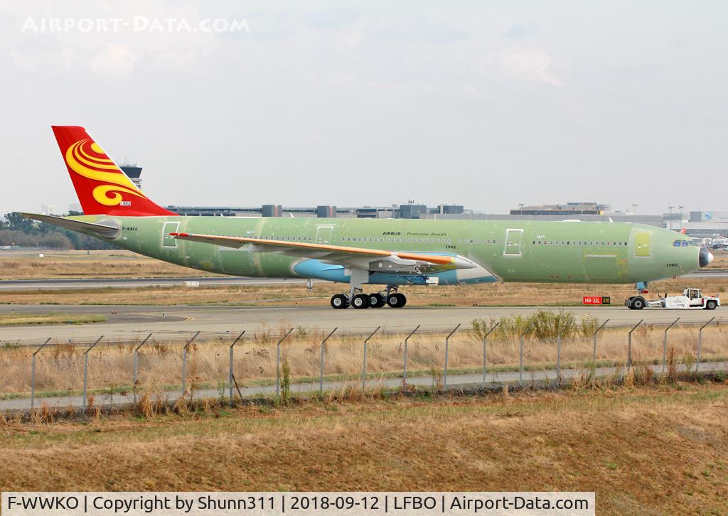F-WWKO, 2018 Airbus A330-343 C/N 1902, C/n 1902 - For Hong Kong Airlines but ntu