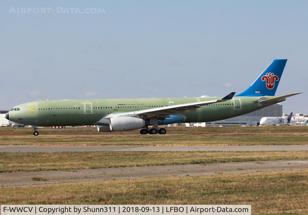 F-WWCV, 2018 Airbus A330-343 C/N 1894, C/n 1894 - For China Southern Airlines