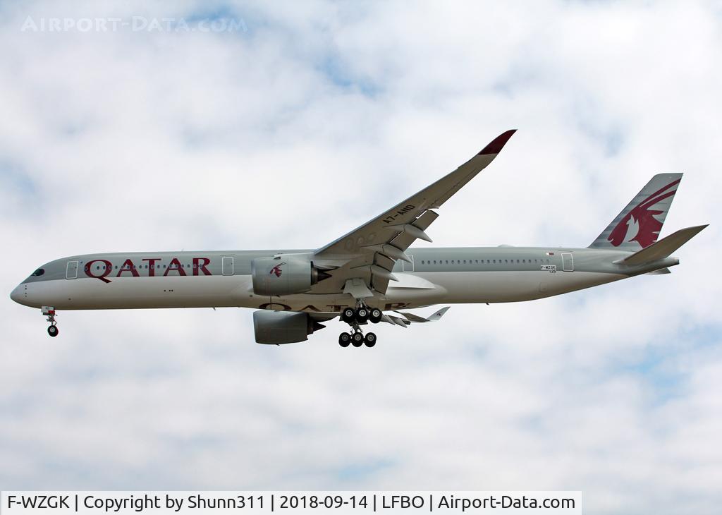 F-WZGK, 2018 Airbus A350-1041 C/N 125, C/n 0125 - To be A7-AND
