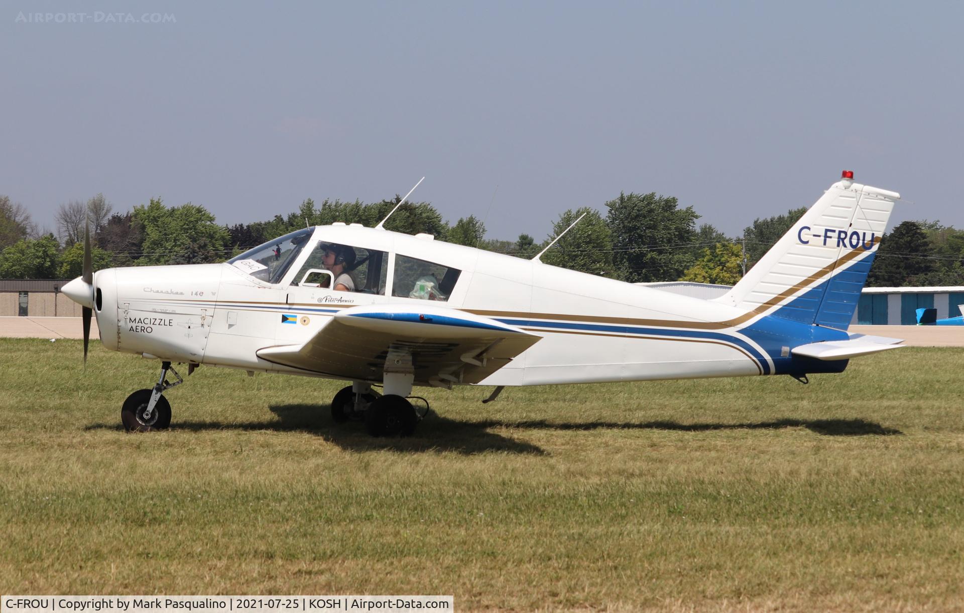 C-FROU, 1964 Piper PA-28-140 C/N 28-20506, Piper PA-28-140