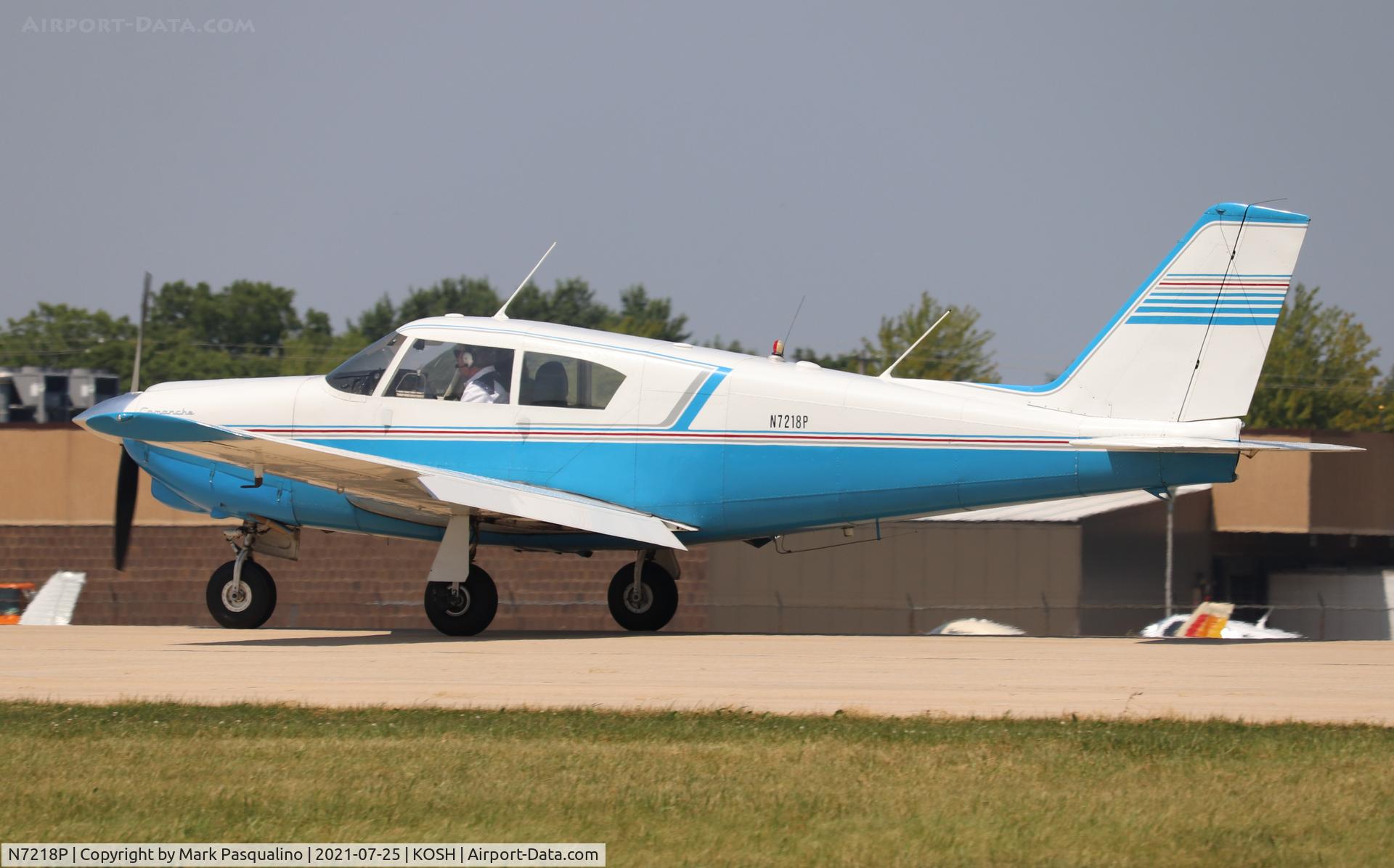 N7218P, 1960 Piper PA-24-180 Comanche C/N 24-2390, Piper PA-24-180