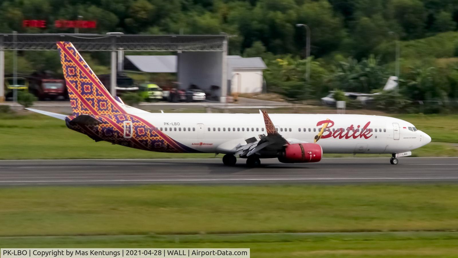 PK-LBO, 2013 Boeing 737-9GP/ER C/N 38731, This photo were taken at Balikpapan